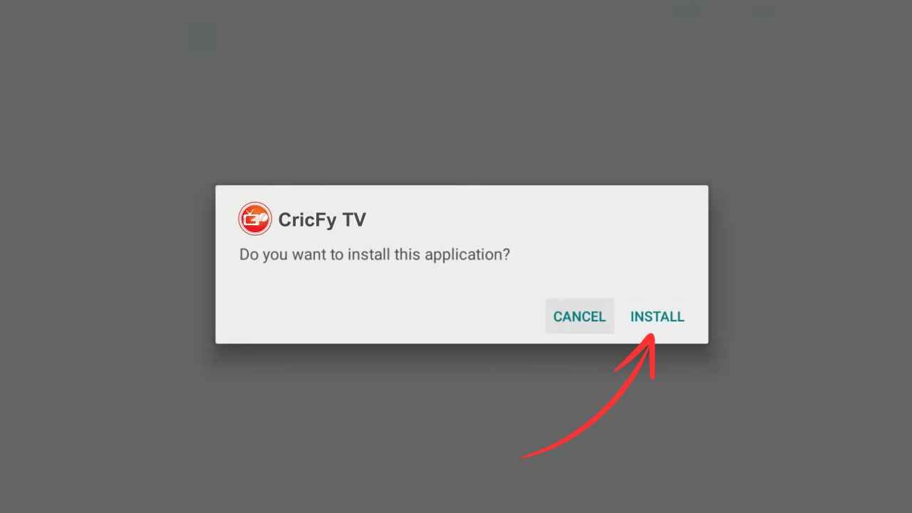 Install Cricfy TV For Smart TV